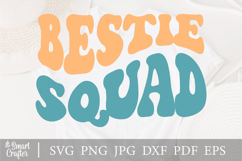 Bestie Squad svg, birthday squad svg, birthday girl svg, birthday quote png, jpg, eps, dxf, digital download SVG Fauz 