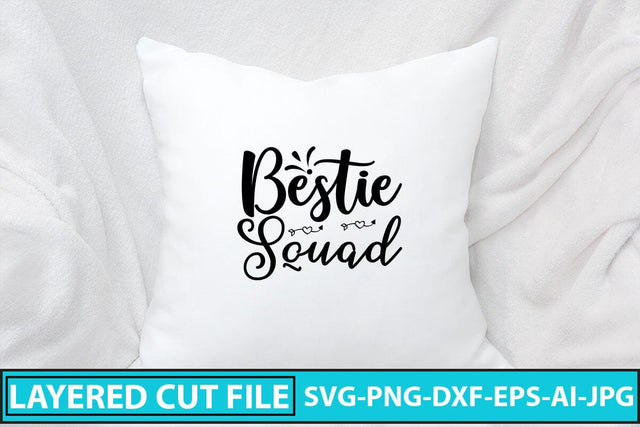 Bestie Squad SVG Cut File SVG Syaman 