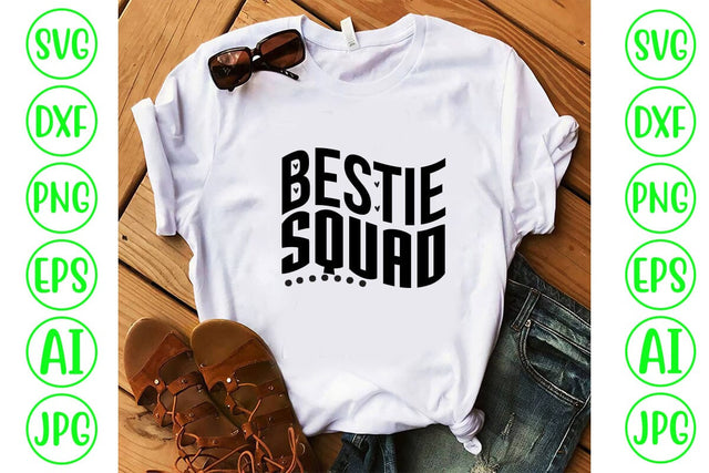 Bestie Squad SVG Cut File SVG Syaman 