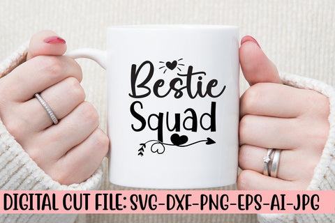 Bestie Squad SVG Cut File SVG Syaman 
