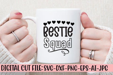 Bestie Squad SVG Cut File SVG Syaman 