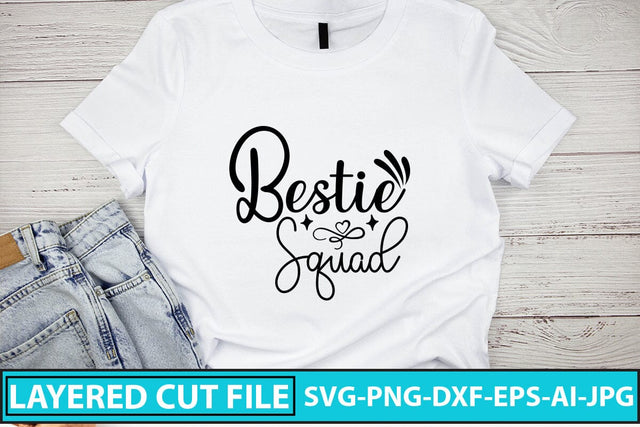 Bestie Squad SVG Cut File SVG Syaman 