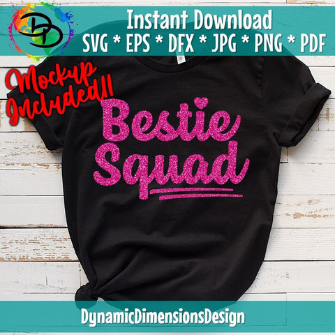 Bestie Squad SVG DynamicDimensionsDesign 