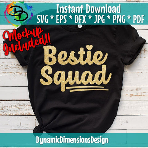 Bestie Squad SVG DynamicDimensionsDesign 
