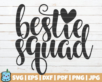Bestie Squad SVG MintyMarshmallows 