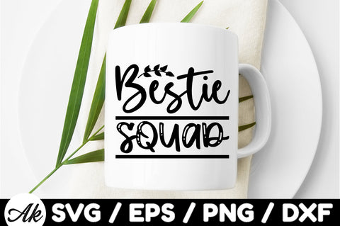 Bestie squad svg SVG akazaddesign 