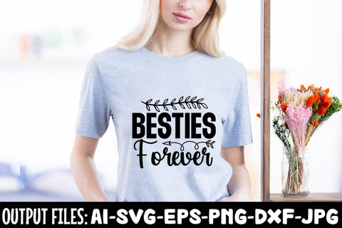 Besties Forever SVG Design SVG Rafiqul20606 