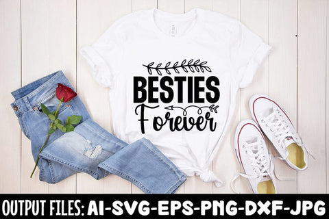 Besties Forever SVG Design SVG Rafiqul20606 