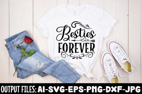 Besties Forever SVG Design SVG Rafiqul20606 