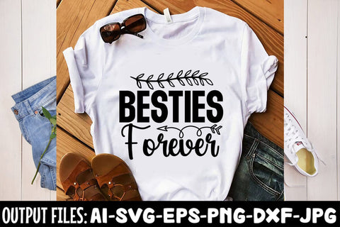 Besties Forever SVG Design SVG Rafiqul20606 