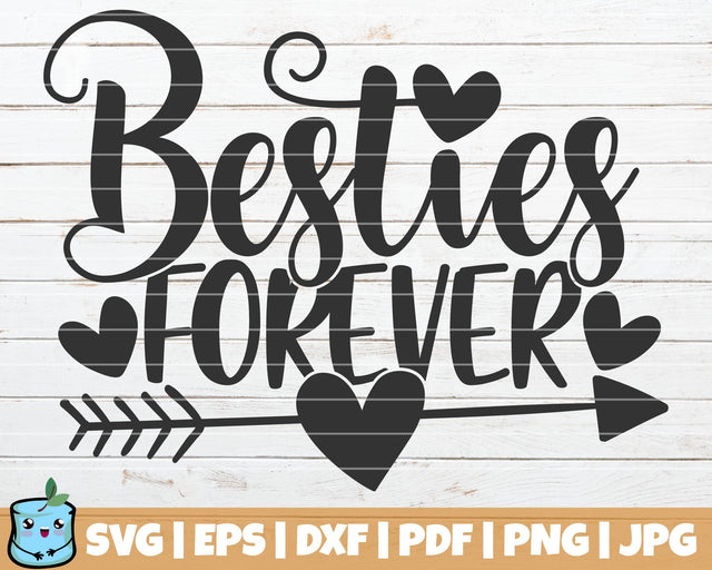 Besties Forever SVG MintyMarshmallows 