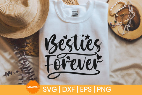 Besties forever svg quote SVG Maumo Designs 