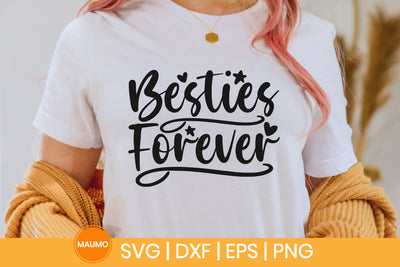 Besties forever svg quote SVG Maumo Designs 