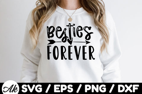 Besties forever svg SVG akazaddesign 