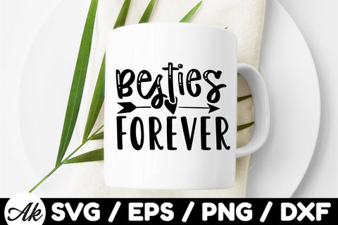 Besties forever svg SVG akazaddesign 