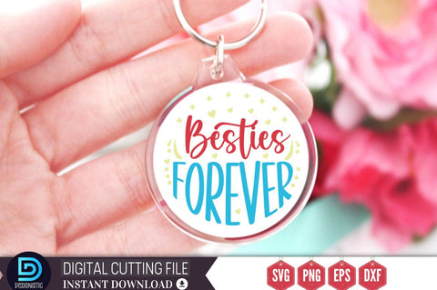 Besties forever SVG SVG DESIGNISTIC 