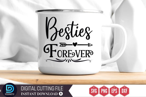 Besties forever SVG SVG DESIGNISTIC 