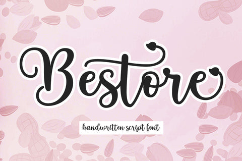 Bestore | Script Fonts Font Megatype 