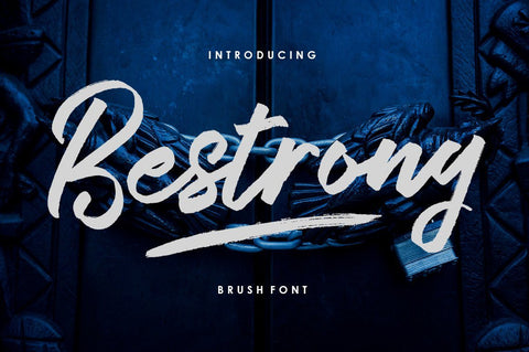 Bestrong - Brush Font Font Great Studio 