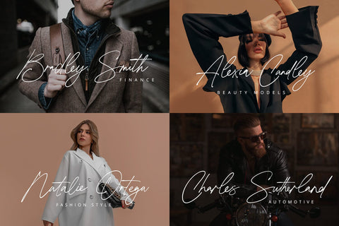 Betalisa - Signature Font Font Alpaprana Studio 