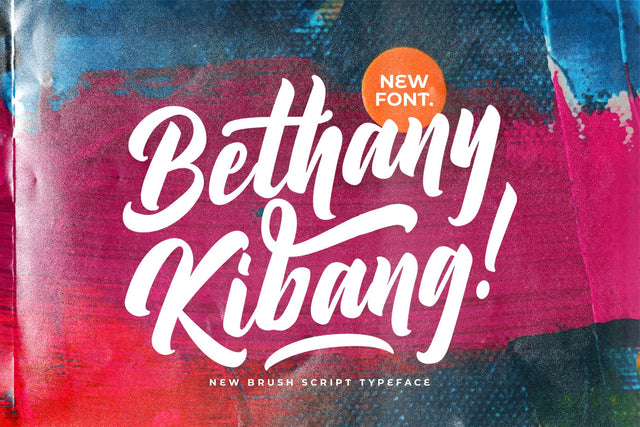 Bethany Kibang - Bold Script Font Font StringLabs 