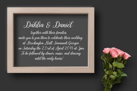 Bethanya Script Font Megatype 