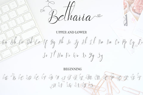 Betharia Font Prasetya Letter 
