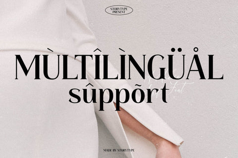 Bethland Typeface Font Storytype Studio 