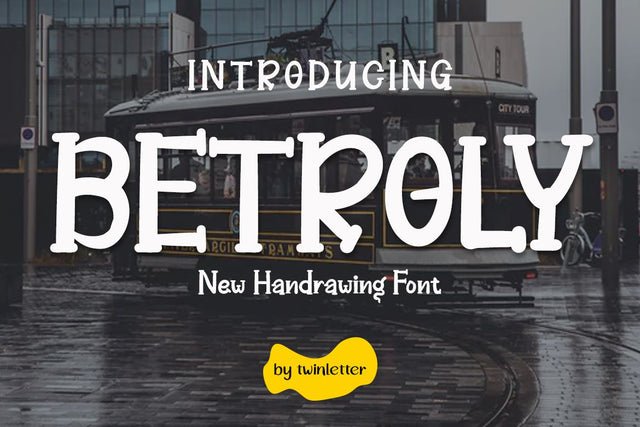 Betroly Font twinletter 