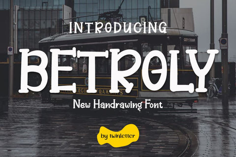 Betroly Font twinletter 