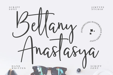 Bettany Anastasya Handwritten Font Font Jimtype Studio 