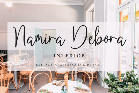 Bettany Anastasya Handwritten Font Font Jimtype Studio 