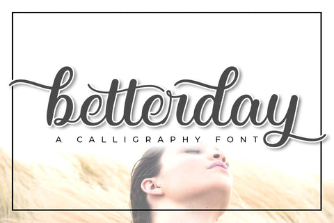 Betterday Font love script 