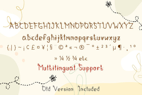 Betterflies Font Font Aisyah 