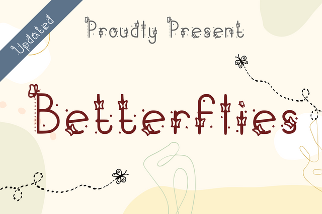 Betterflies Font Font Aisyah 