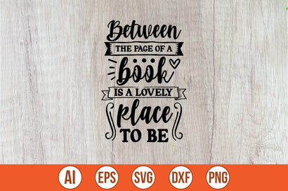 between the page of a book is a lovely place to be free svg SVG shah alam 