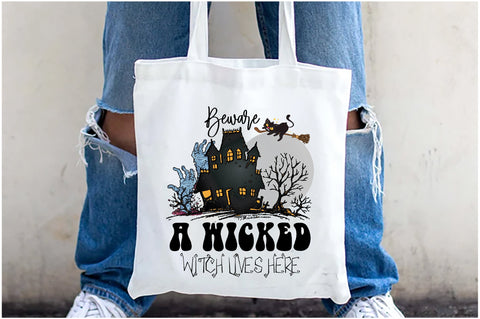 Beware a Wicked Witch Lives Here Sublimation Sublimation Jagonath Roy 