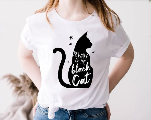 Beware of Black Cat PNG, Black Cat PNG, Halloween Cat png, Halloween Black Cat File, Spooky Cat , Halloween Png Files, Instant Download Sublimation iStyleDesign 