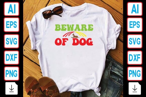 Beware of Dog SVG Craftlabsvg24 