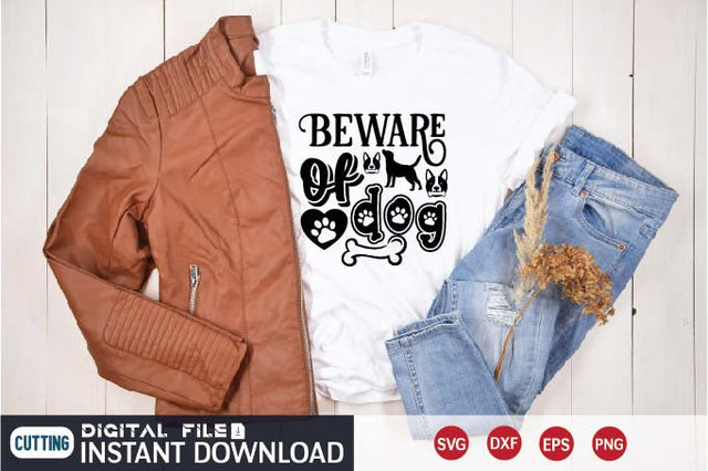 beware of dog SVG designer krishna 