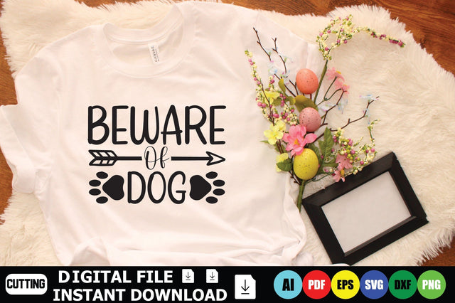 Beware Of Dog SVG Shahin alam 