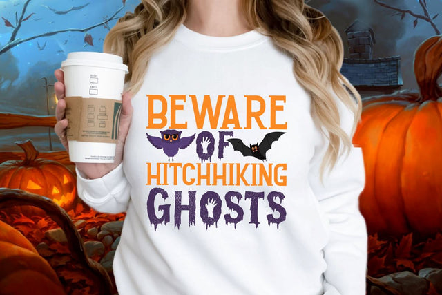 Beware Of Hitchhiking Ghosts SVG Cute File SVG Insomnia Std 
