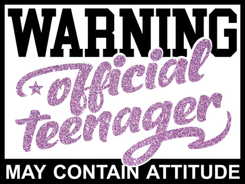 Beware Official Teenager 13th SVG | 13th Birthday Shirt SVG | Teenager Shirt SVG SVG March Design Studio 