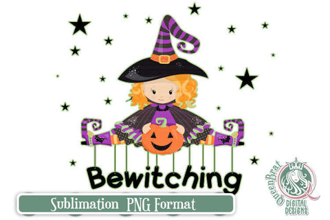 Bewitching Sublimation Sublimation QueenBrat Digital Designs 