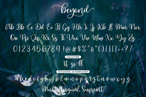 Beyond – Beauty Font Font Good Java 