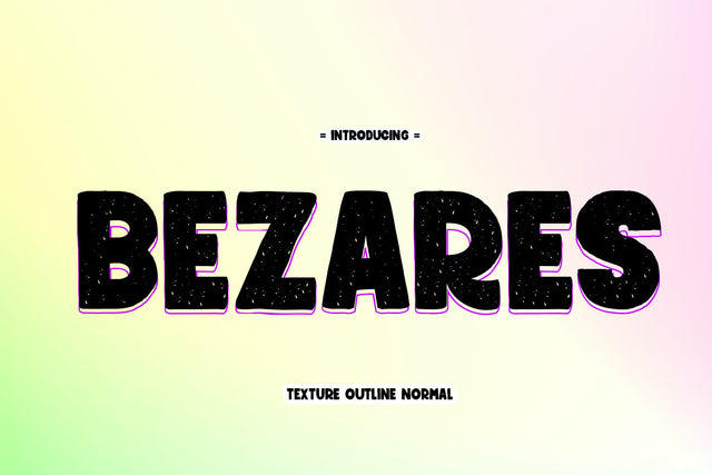 Bezares Font JH-CreativeFont 