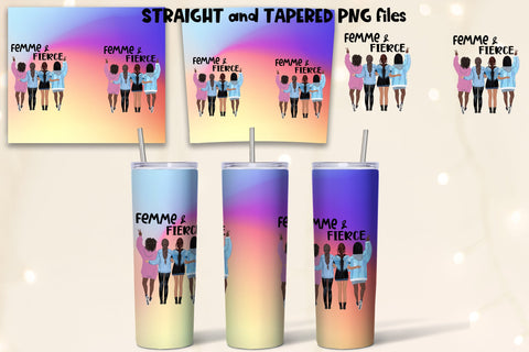 BFF Tumbler wrap, Best Friend Wings Tumbler design bundle Sublimation Natasha Prando 