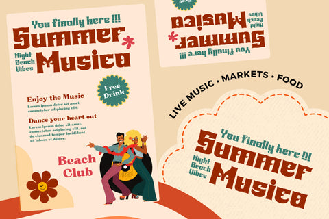 BHEKOF | Groovy Retro Font Font twinletter 