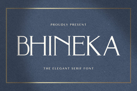 BHINEKA - Elegant Serif Font Font StringLabs 