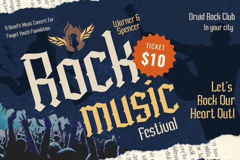 Bhuron Font twinletter 